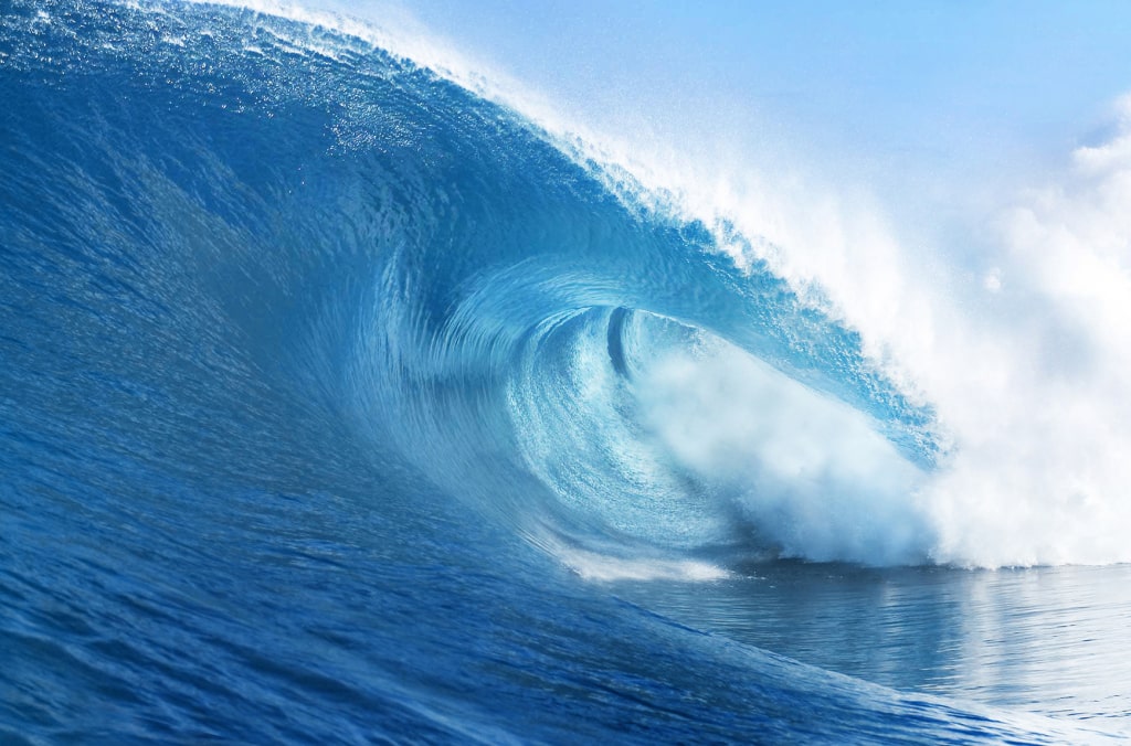 Blue Ocean Wave Blue Ocean Wave