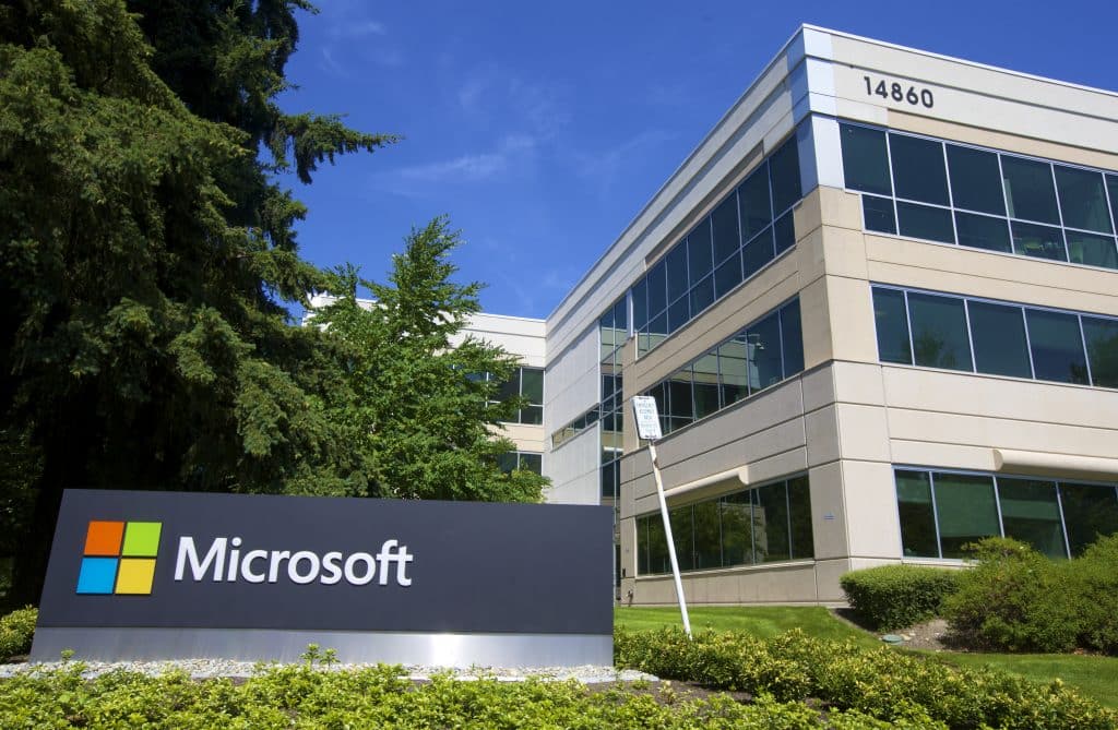 REDMOND, WASHINGTON - JULY 17: A building on the Microsoft Headquarters campus is pictured July 17, 2014 in Redmond, Washington. Microsoft CEO Satya Nadella announced, July 17, that Microsoft will cut 18,000 jobs, the largest layoff in the company's history. (Stephen Brashear/Getty Images) REDMOND, WASHINGTON - JULY 17: A building on the Microsoft Headquarters campus is pictured July 17, 2014 in Redmond, Washington. Microsoft CEO Satya Nadella announced, July 17, that Microsoft will cut 18,000 jobs, the largest layoff in the company's history. (Stephen Brashear/Getty Images)