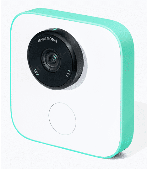 The new Google Clips Camera.