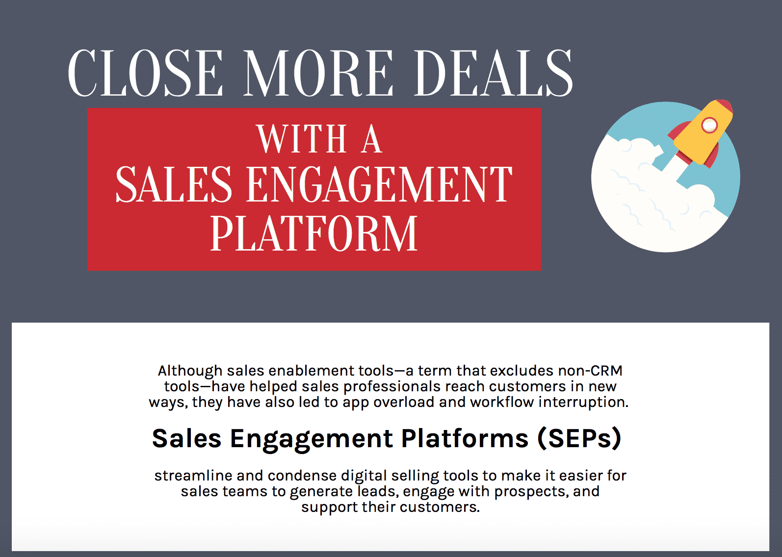 Close More Deals with a Sales Engagement Platform