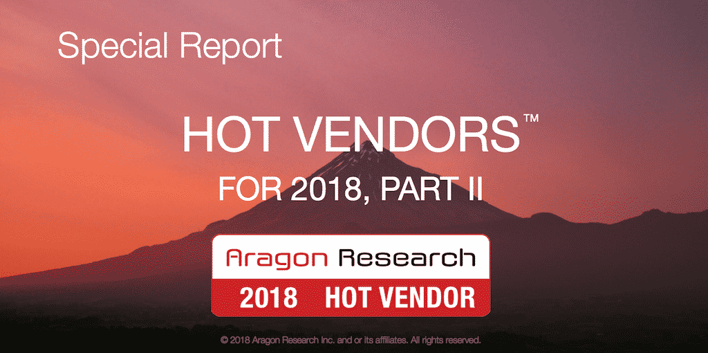 Hot Vendors for 2018, Part 2