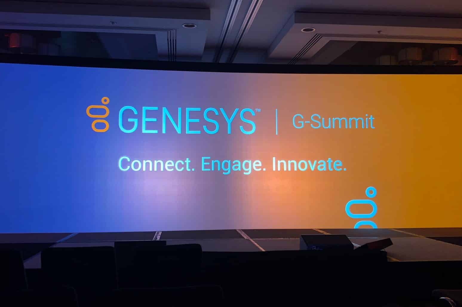 Genesys GSummit 2018 Innovation at the Front