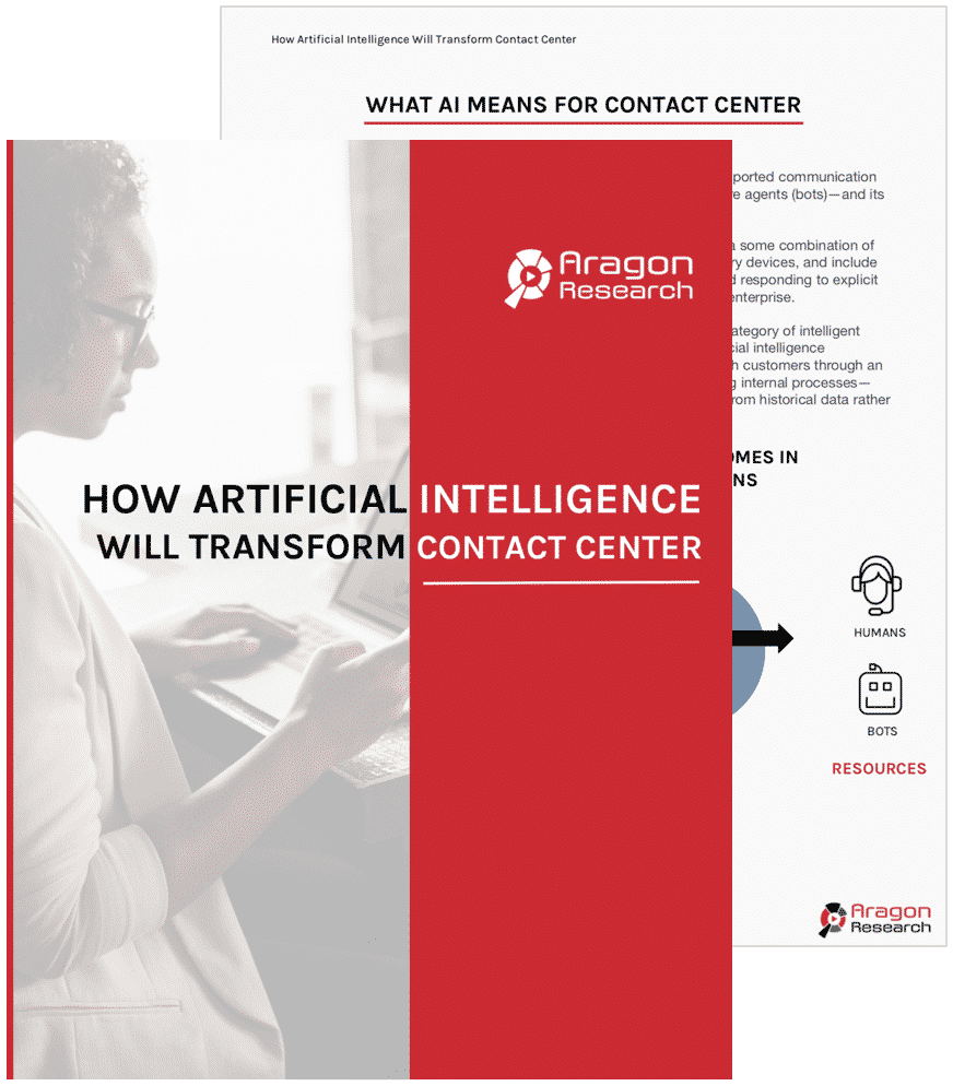 AI and the Future of Contact Center - Aragon Research
