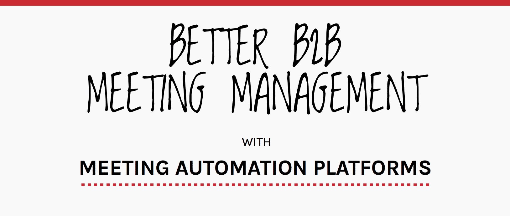 b2b meeting automation platform infographic preview 1 - Meeting Automation Platform