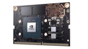 nvidia jetson nano module standing 1cc d 300x169 - Nvidia EGX Platform: The Future of AI & IoT Starts at $99