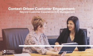 context-driven customer engagement is important for business architects to be aware of