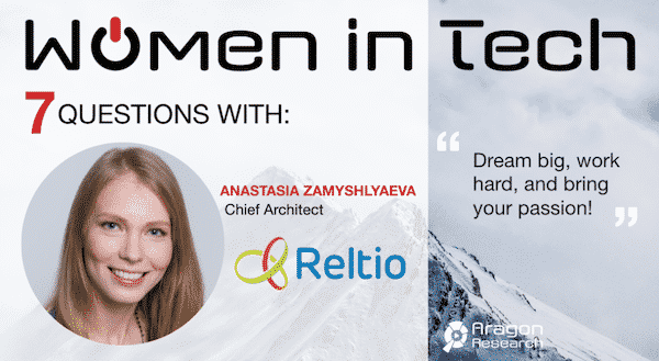WIT - Seven Questions with Reltio's Anastasia Zamyshlyaeva