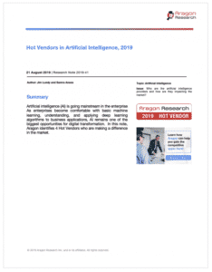 Hot Vendors in AI 234x300 - Special Report: Aragon Research Hot Vendors™ for 2019 (Part IV)