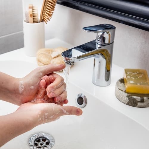 Hand washing is a vital preventive tool for public hygiene during the coronavirus.