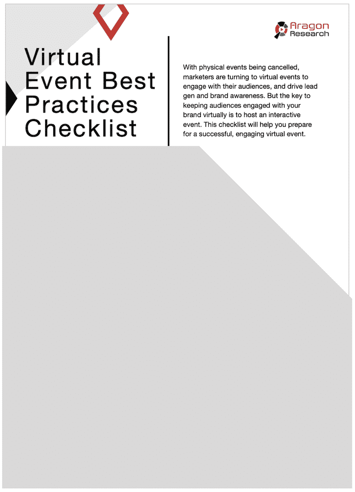 Virtual Event Best Practices Graphic - Virtual Event Best Practices Checklist