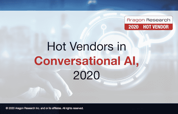 Hot Vendors in Conversational AI, 2020