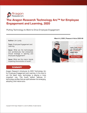 Tech Arc for Employee Engagement and Learning, 2020