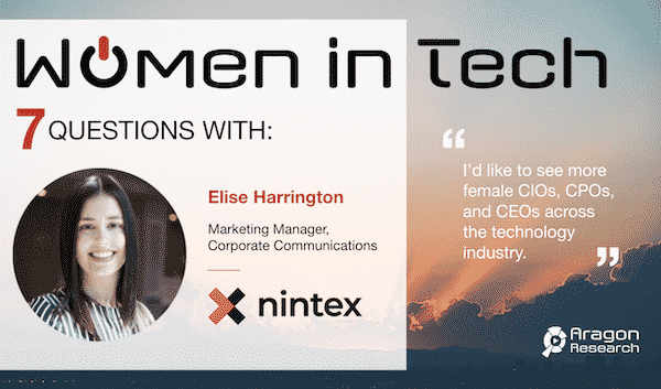 Women In Tech interview with Elise Harrington