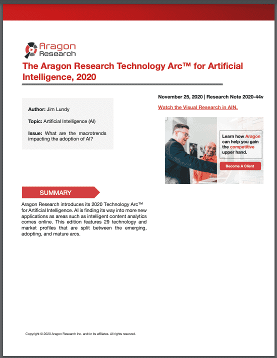 Free Research 2 - The Aragon Research Technology Arc™ for Digital Business, 2021