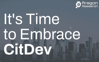 [Infographic] It's Time to Embrace CitDev