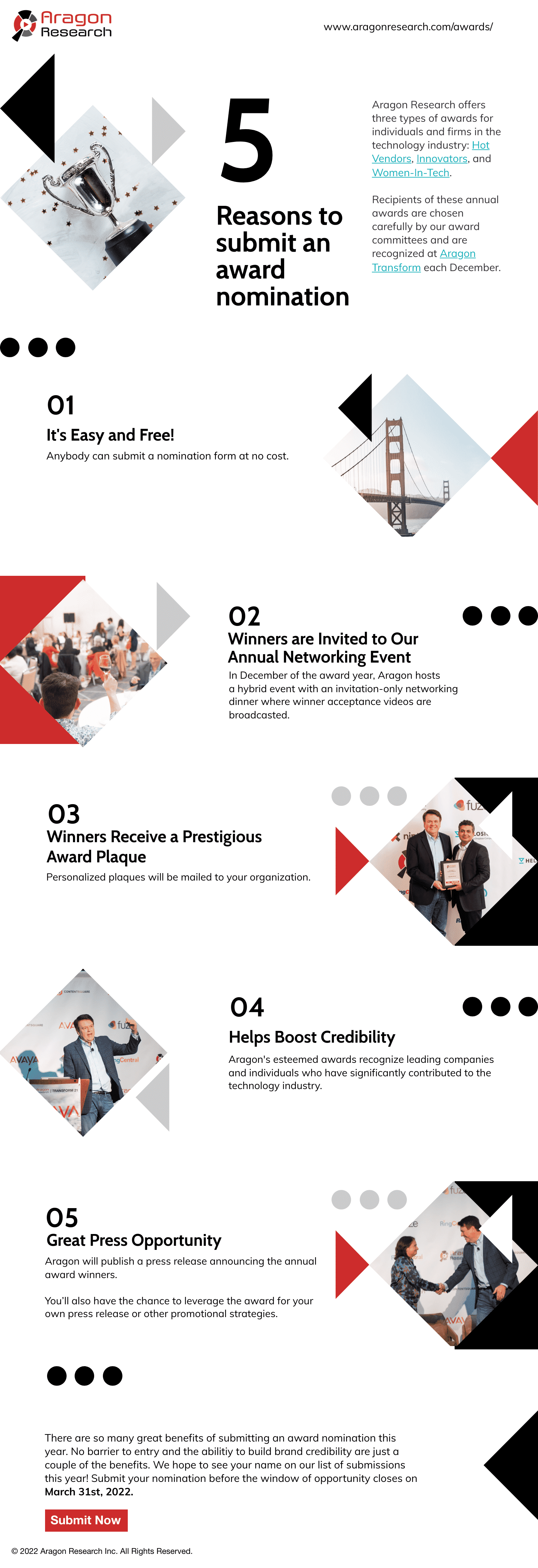 reasons to subm 57857230 1 1 - [Infographic] 5 Reasons to Submit an Award Nomination