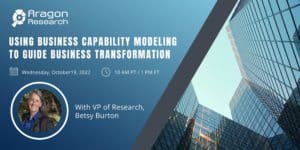 How A Business Capability Model Can Guide Business Transformation