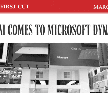 First Cut: OpenAI Comes to Microsoft Dynamics