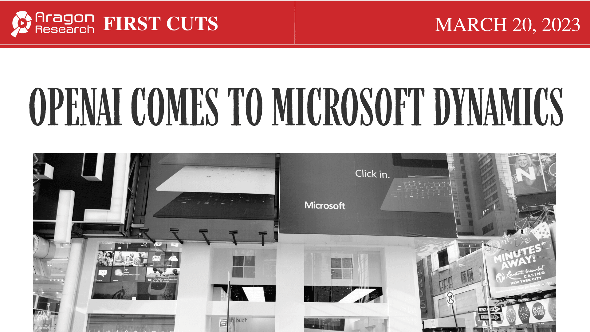 First Cuts: OpenAI Comes to Microsoft Dynamics