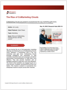 The Rise of CoMarketing Clouds 
