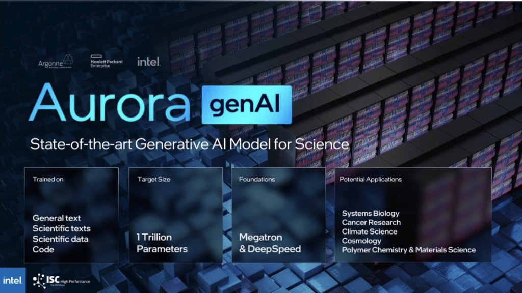 Screenshot 2023 05 26 at 1.58.25 PM 1024x576 - Intel Partners to Enter the Generative AI Race—Aurora genAI