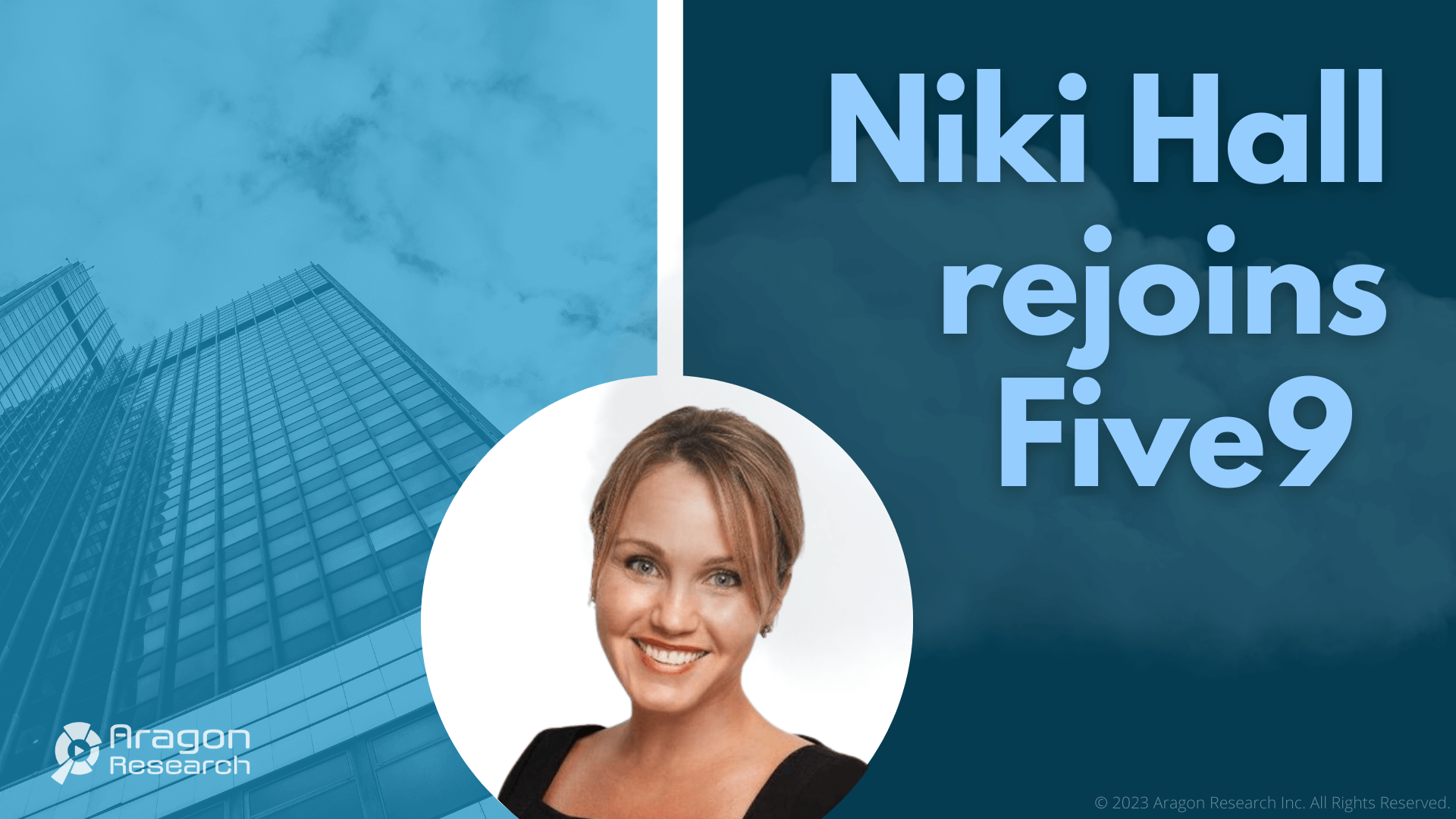 Niki Hall Rejoins Five9 as Chief Marketing Officer