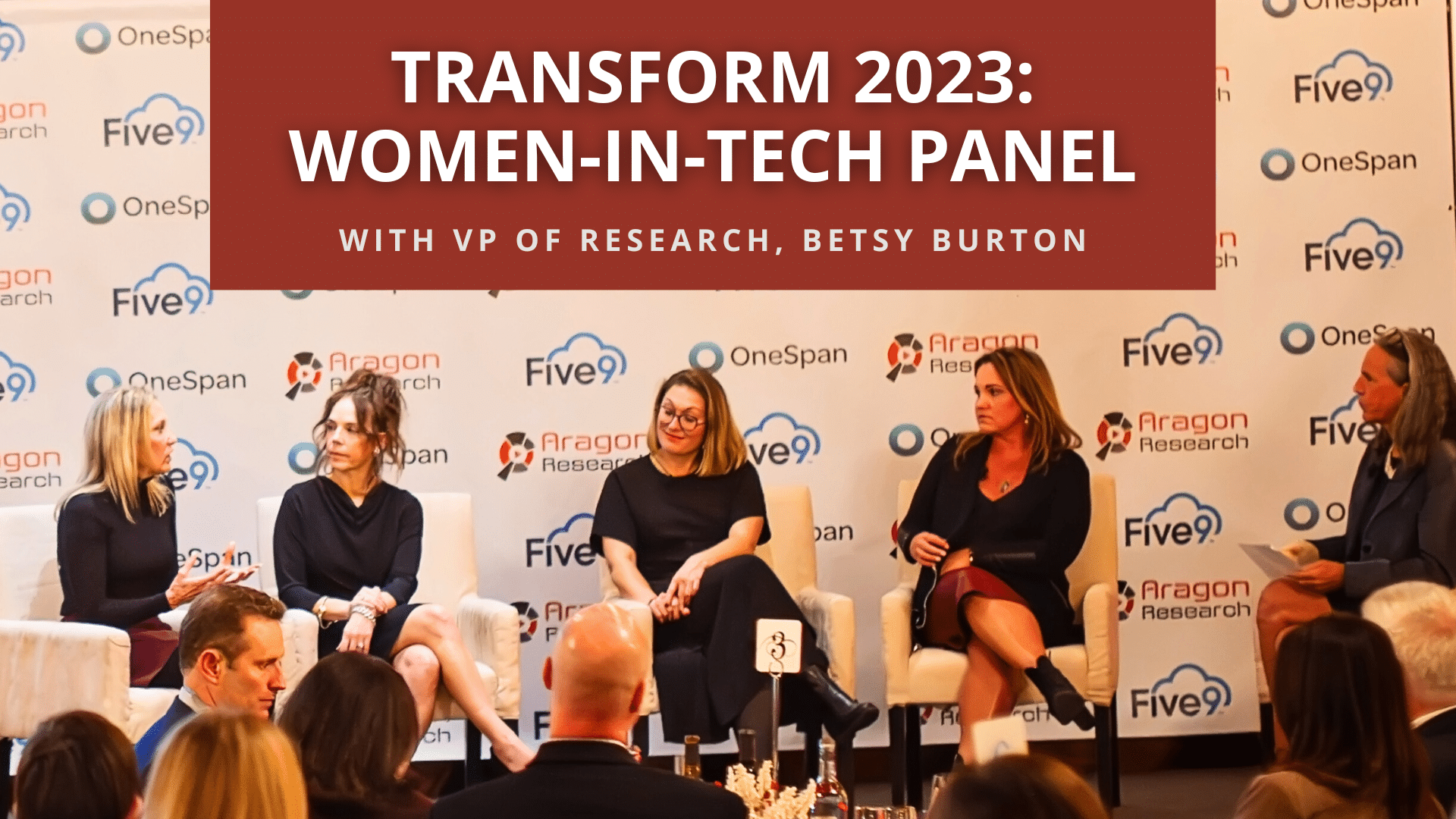 Aragon Research Women in Technology at Transform 2023