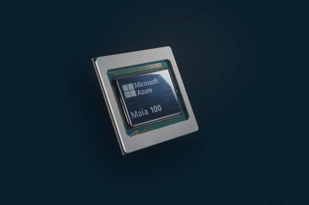 The New Azure Maia 100 Processor.
