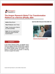 Transformation Platform as a Service 2024