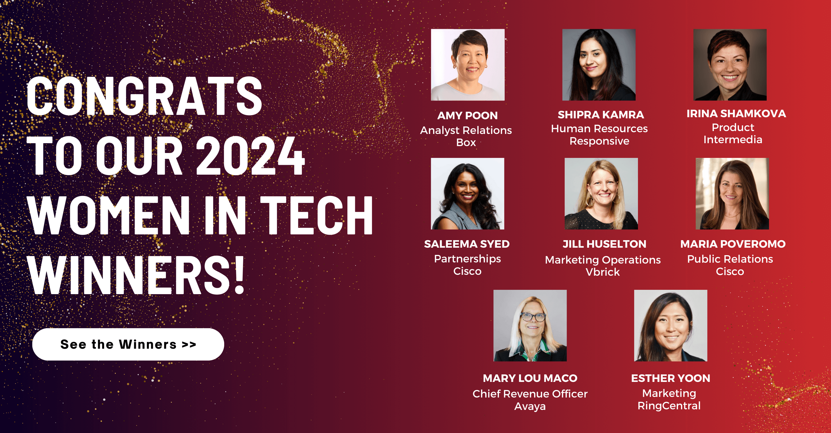 Aragon Research 2024 Women In Tech Winners