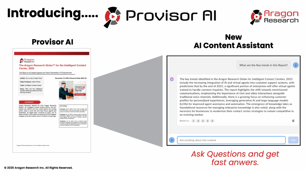 Aragon Research 4 Content Assistant