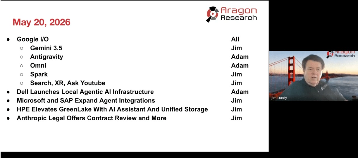 Aragon Live Video Podcast